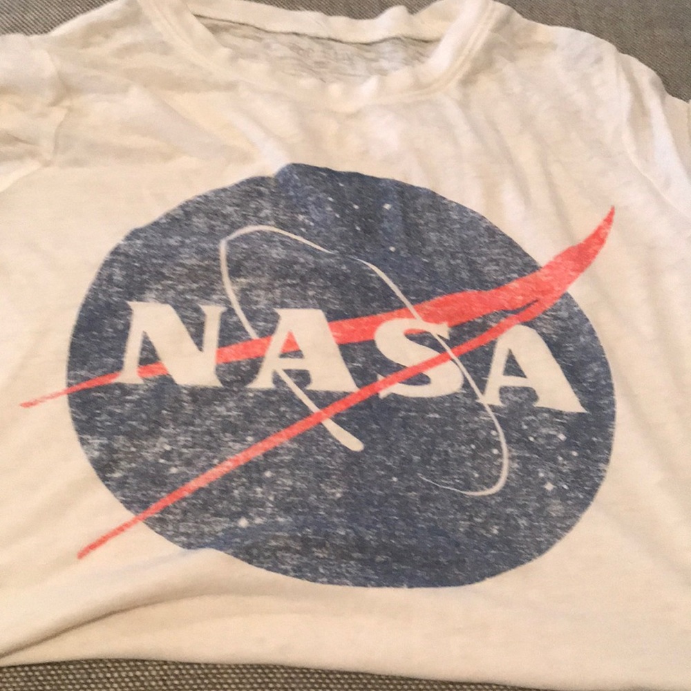 Zoe + Liv T-shirt with NASA logo